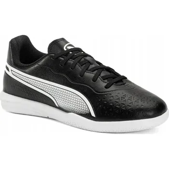 Kopačky Dětské Fotbalová obuv PUMA King Match It Jr puma černá/puma bílá 37
