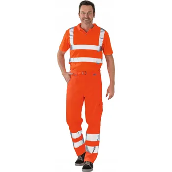 Pracovní obuv Pracovní kalhoty do pasu PLANAM Warnschutz r28