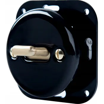 Elektrická zásuvka JLM Černá nástěnná Elektrická Zásuvka