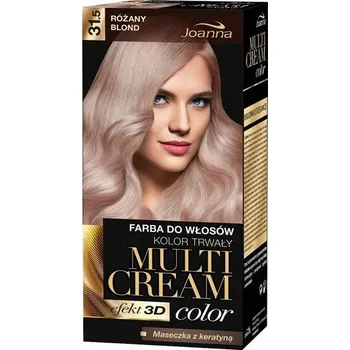 Barva na vlasy Joanna Multi Cream Color 31.5 Růžová blond