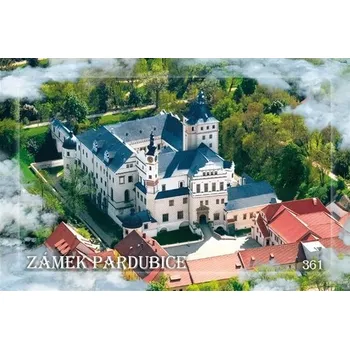 Dekorativní magnet Magnetka Zámek Pardubice 361