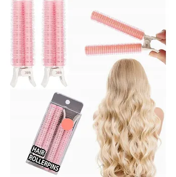 VÁLEČKY KLIPY NA NATÁČENÍ VLASŮ SPONKA ZVEDAJÍCÍ VLASY U KOŘÍNKŮ KADEŘE VLNY