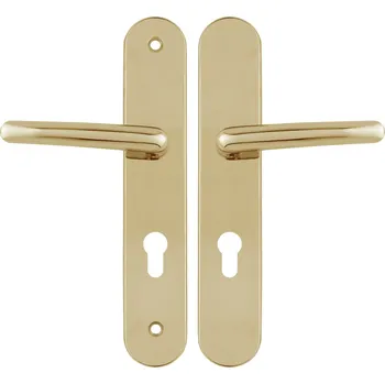 Dveřní kování Bezpečnostní kování Cobra mosaz lesklý SVEVA