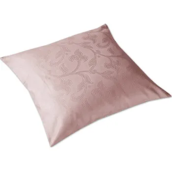 Povlak na dekorativní polštářek Luxusní damaškový povlak na polštář 50x70 Rokoko pudrové