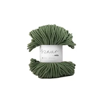 Příze Bavlněná šnůra MILA&nbsp;5&nbsp;mm - šalvěj