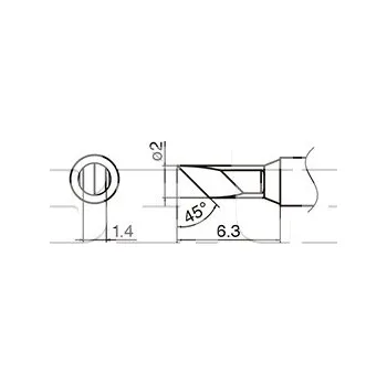 Pájecí hrot Pájecí hrot T35-02KU - 102003395