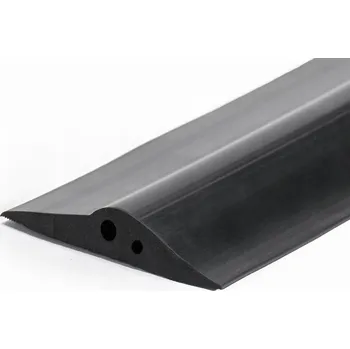Těsnění do okna a dveří Garážové těsnění 21x115mm, práh pro garážová vrata, 6m, gumové těsnění prahové DQ-PP