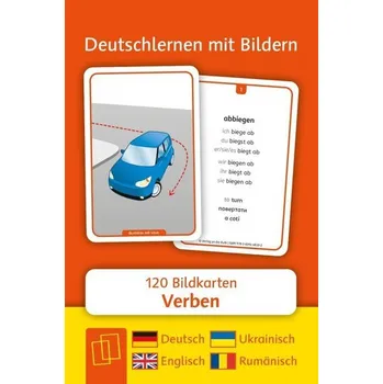 Německý jazyk Verben - Deutsch, Englisch, Ukrainisch und Rumänisch - Schulz, Michael