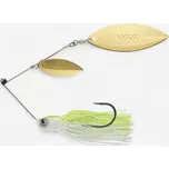 CAPERLAN Nástraha spinnerbait Spino PK 28 g bílo-světle zelená BÍLÁ|ŽLUTÁ