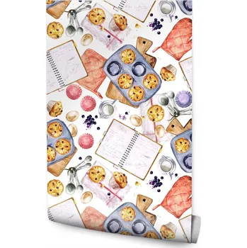 Fototapeta Tapeta mufiny, cupcakes, recepty, formičky do kuchyně