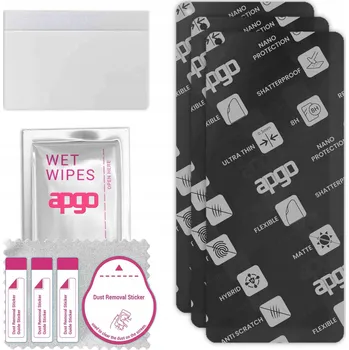 Pouzdro na mobilní telefon 3x MATNÉ Hybridní Sklo pro OnePlus 9, alternativa tvrzeného skla