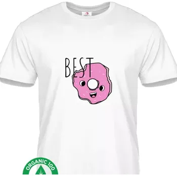 Dámské tričko Organická trička BFF | Organické triko pro BFF Donut