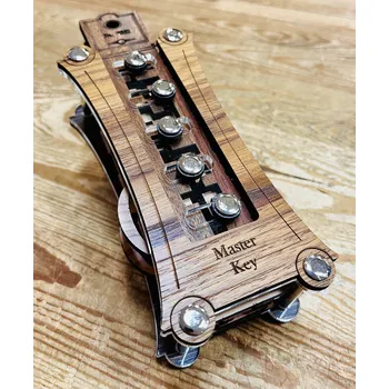 Hlavolam Masterkey 2.0 - dřevěný hlavolam