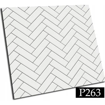 vinylová podlaha Samolepicí PVC obklady 30 cm Bílé Kamínky