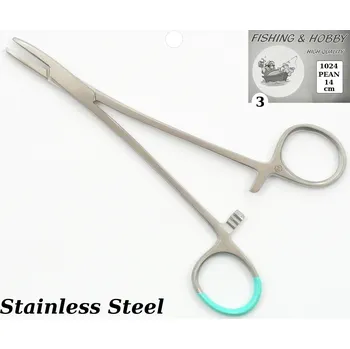 KLEŠTĚ ROVNÉ 14 cm NEREZOVÁ OCEL 3