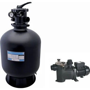 Bazénová filtrace Filtrační zařízení Azur KIT 480 9m3/hod na podstavci s čerpadlem Preva, 80kg písku
