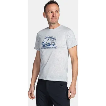 Kilpi GAROVE-M Světle šedá TM0306KILGY3XL pánské triko