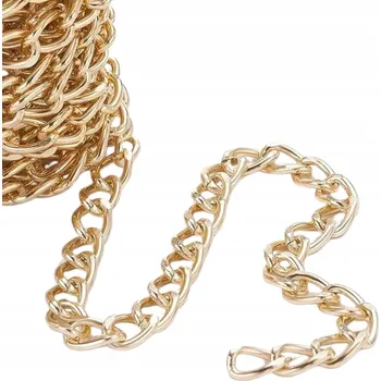 Řetízek Pevný železný řetízek 1,5 mm ZLATÝ