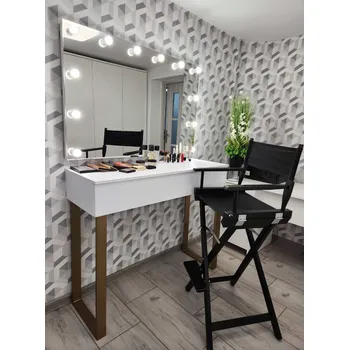 Toaletní stolek Toaletní stolek AMI 120 ZN - PRO VIZÁŽ, MAKE-UP