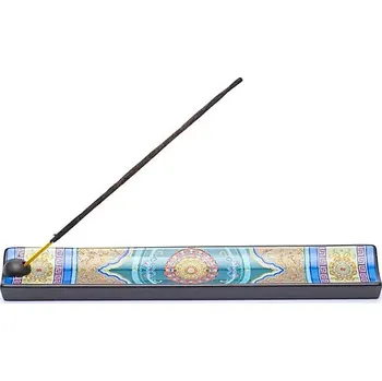 Vonná tyčinka Mani Bhadra Mani Bhadra Stojánek na vonné tyčinky Mandala Keramický, 22,5 cm