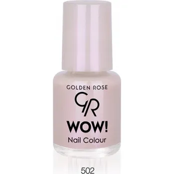 Lak na nehty Lak na nehty Golden Rose 6ml WOW dlouhotrvající 502