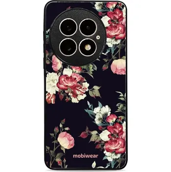 Pouzdro na mobilní telefon Lesklý kryt Mobiwear Glossy - OnePlus 13 - G040G - Růže na černé (Prémiové lesklé pouzdro, obal, kryt Mobiwear Glossy na mobil OnePlus 13 - G040G - Růže na černé, materiál Plast + TPU silikon - krytí po všech stranách, neošoupatelný potisk, tenké proveden