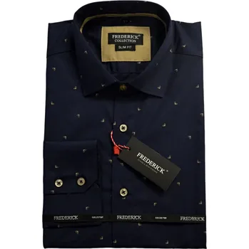 Pánská košile Pánská košile s dlouhým rukávem - střih SLIM - vzor F626 - 41