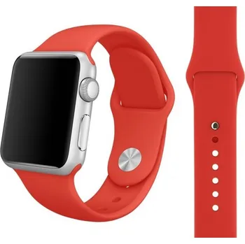 Řemínek na hodinky Řemínek RZAKcesoria pro Apple 22mm červený