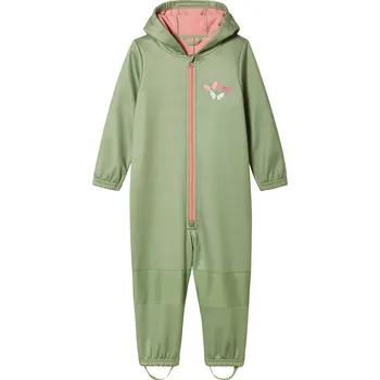 Dětský overall lupilu® Dívčí softshellový overal s podšívkou (zelená, 86/92)