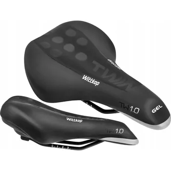 Sedlo na kolo Gelové sedlo WITTKOP TWIN 1.0 MTB TREKING