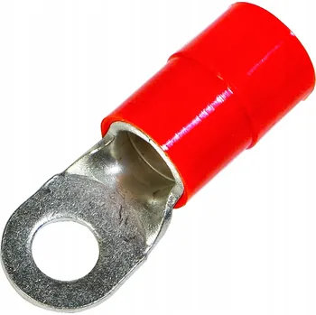 Kabelové oko 1x Izolované kabelové oko KOE M8 35mm 8-35 ERKO 1 Ks