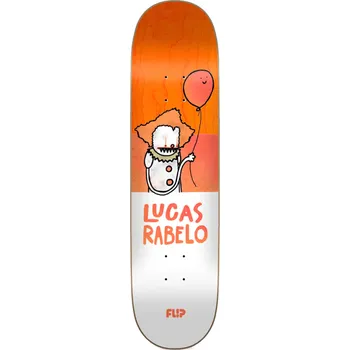 Skateboardová deska Deska Na Skateboard Flip Rabelo Buddies Oranžový Bílá