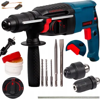 Pneumatické kladivo Vrtací kladivo BEARFOOT SDS Plus 2600 W