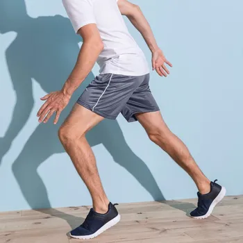 Dámské kraťasy Sportovní šortky z mikrovlákna šedá 48/50