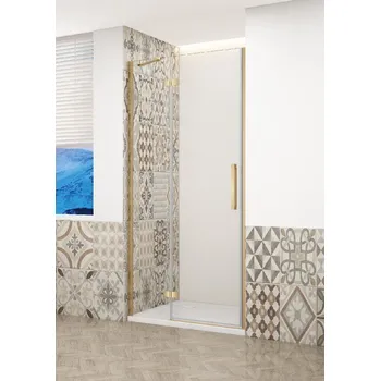 Sprchové dveře GELCO TRINITY GOLD dveře do niky levé, 900 mm, čiré sklo, GT1290CL-G