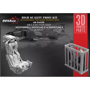 Plastikový model RESARM 1/48 F-4 Phantom II (early) Mk.5 Ejection Seat