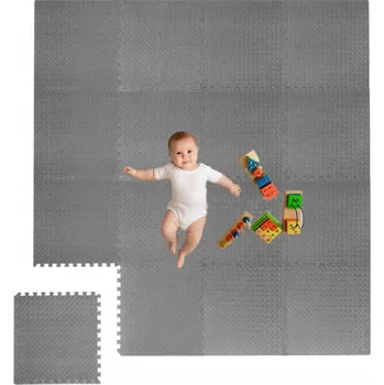 Pěnové puzzle pro miminko na podlahu VELKÁ podložka silná dětská 2,4x2,4m