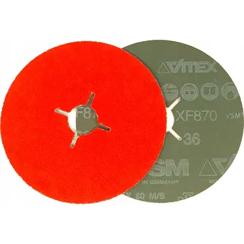 Brusný kotouč Fíbrový disk FI 125 XF870 P120 INOX PFERD VSM