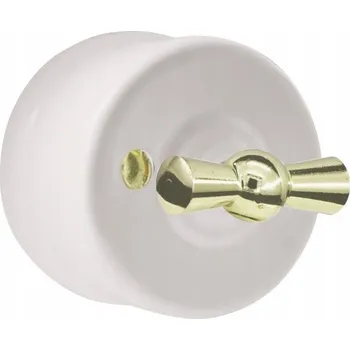 vypínač Jednopólový vypínač Klasik bílý DPM VIN1101