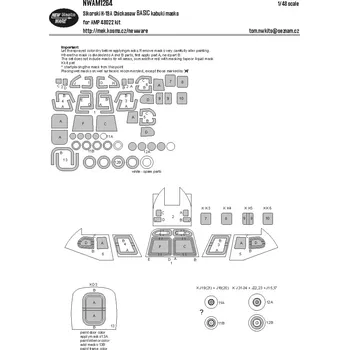 Plastikový model New Ware 1/48 Mask Sikorski H-19A Chickasaw BASIC (AMP)