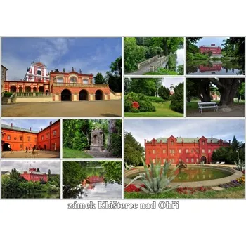 66000104 Pohlednice Klášterec nad Ohří (zámek Klášterec nad Ohří)