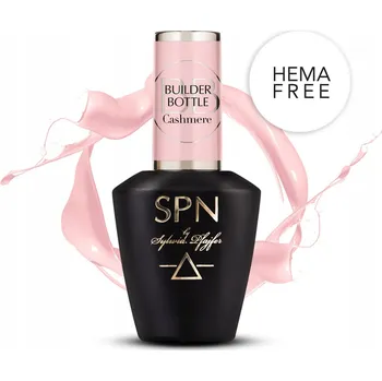 Lak na nehty SPN Nails Builder Bottle Cashmere 2v1 báze a gel