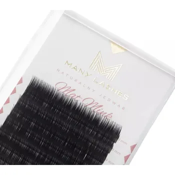 Péče o řasy a obočí Objemové řasy Mat Mink | 0,07 mm | Zakřivení: CC | MIX 7-15 mm