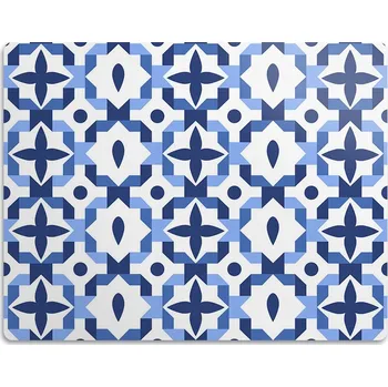 Miska pro psa Podložka pod misku Bluedecor modrá 0 l