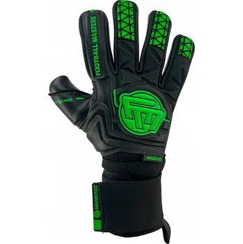 Brankářské rukavice Brankářské rukavice Football Masters Voltage Plus NC black/fluo 8