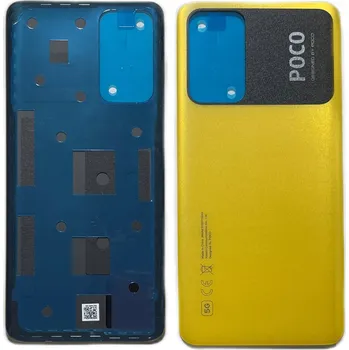 Náhradní kryt pro mobilní telefon KRYT BATERIE XIAOMI Poco M4 Pro 5G ŽLUTÝ