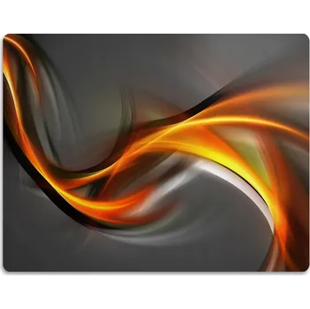 Pelíšek pro psa Podložka pro psa kočku Oranžová abstrakce 60x40 cm