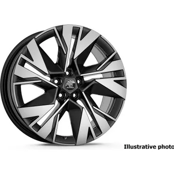 Auto-moto Škoda Alu kolo Remo 20" Enyaq, Elroq -metalická černá