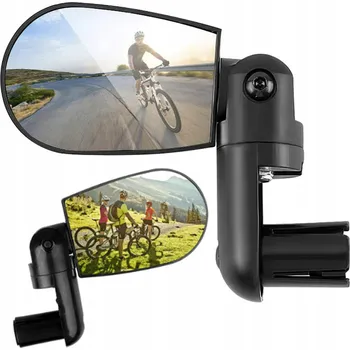 Zrcátko pro motocykl Zrcátko na kolo 75 mm nastavitelné na řídítka