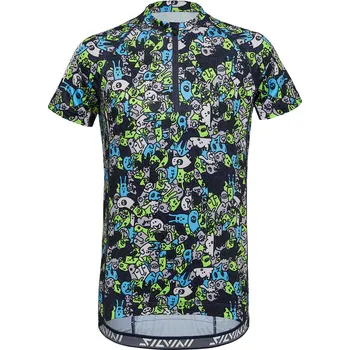 Cyklistické oblečení Silvini dětský cyklodres Silvini Scrivia CD1434 navy-blush dětské velikosti: 122-128